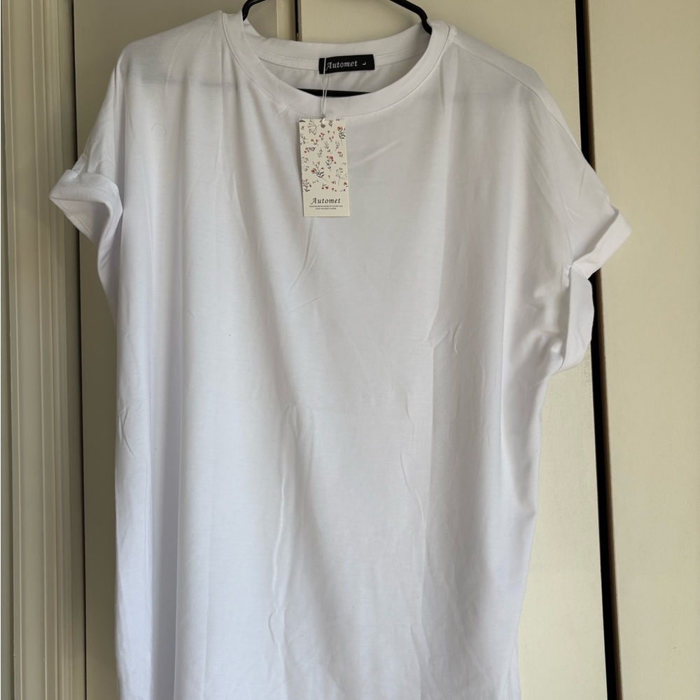 Large White Cotton Shirt